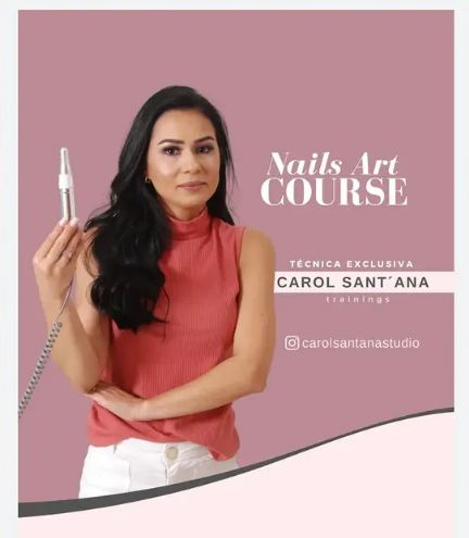 Curso Nails Art com Carol Sant'ana