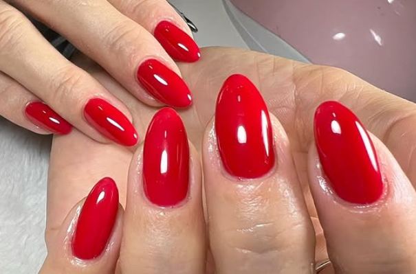 Unhas de gel finalizadas